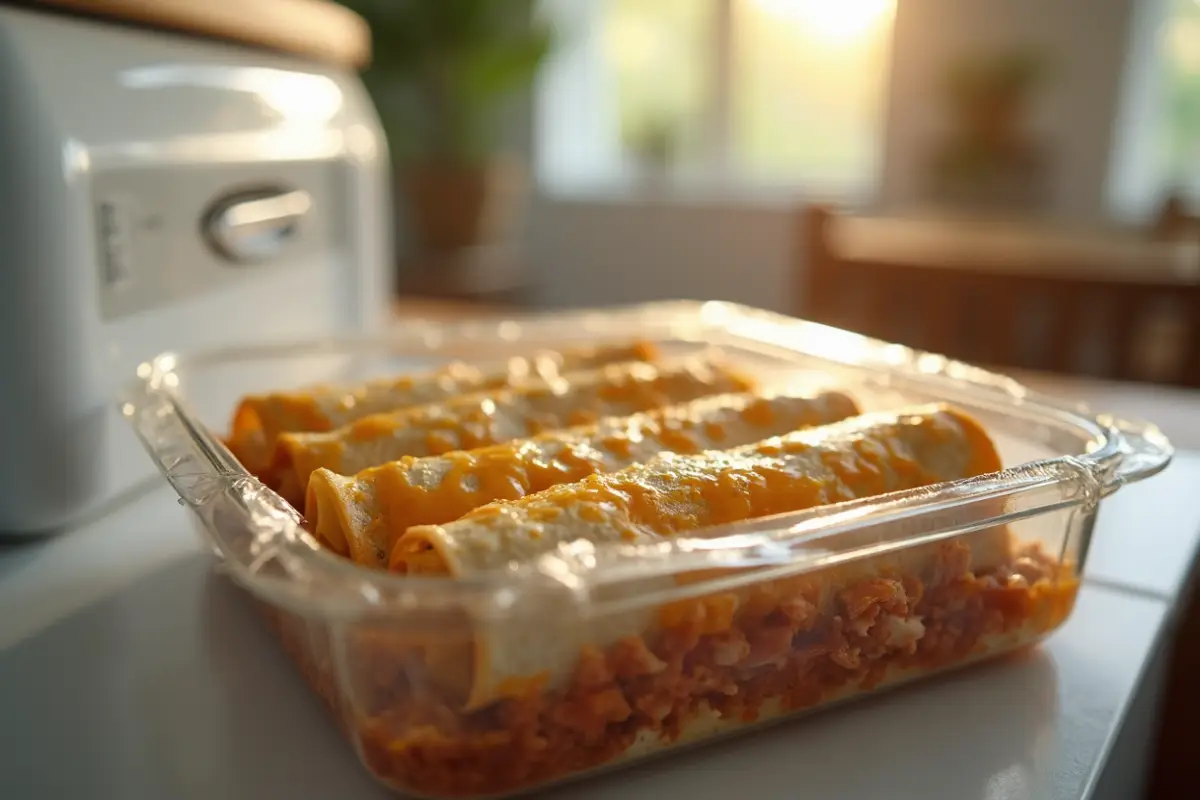 Cheesy Chicken Enchiladas (3) Cheesy Chicken Enchiladas