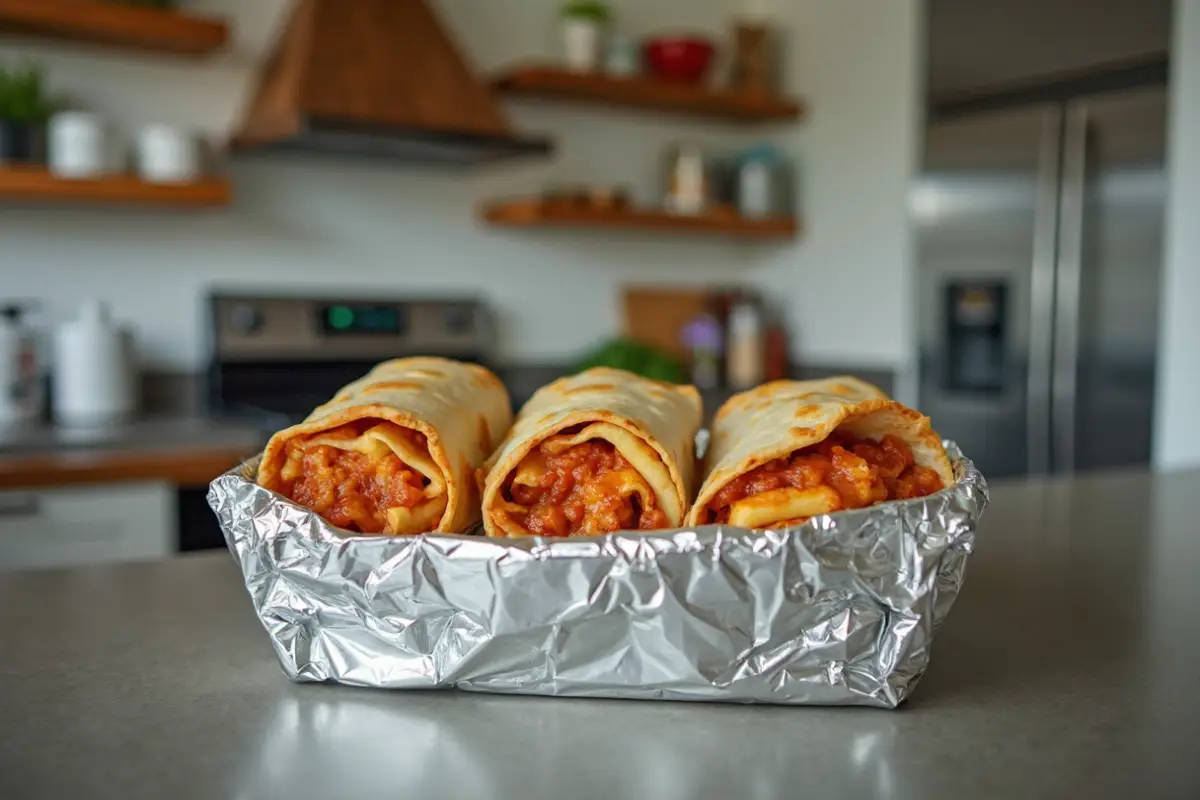 Chicken Enchilada Burrito
