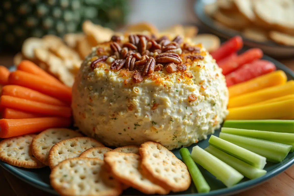 Heavenly Pineapple Cheese Ball Heavenly Pineapple Cheeseball