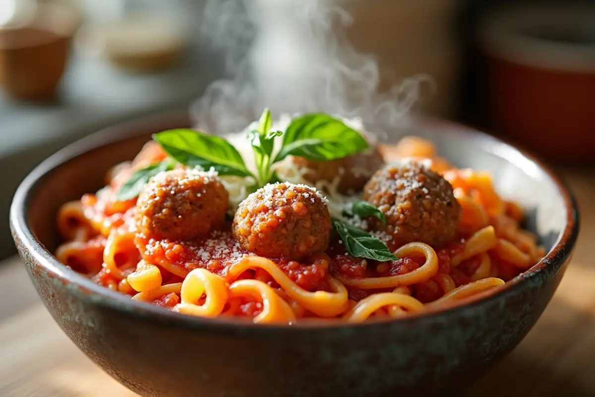Spaghettios with Meatballs