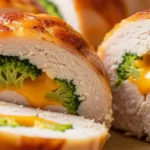 Broccoli Cheddar Stuffed Chicken Breast