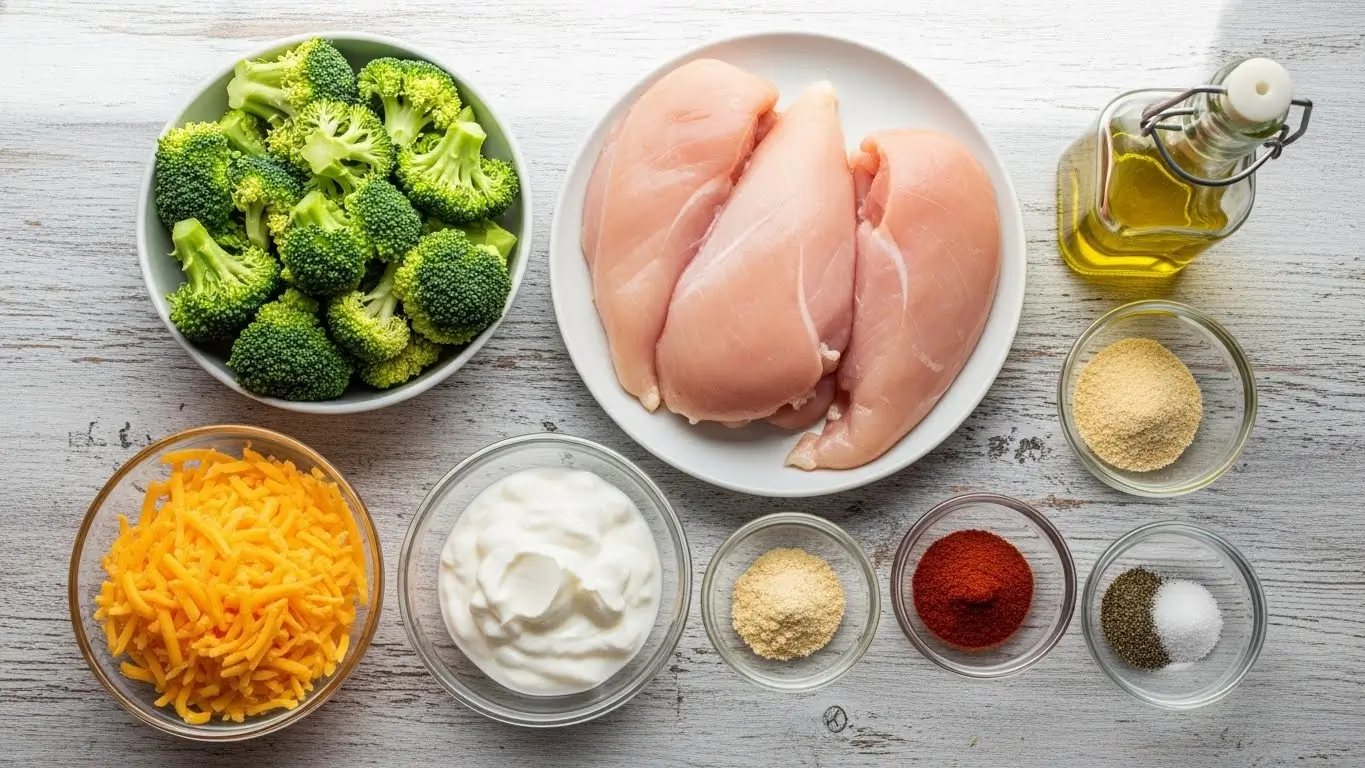 Broccoli Cheddar Stuffed Chicken Breast