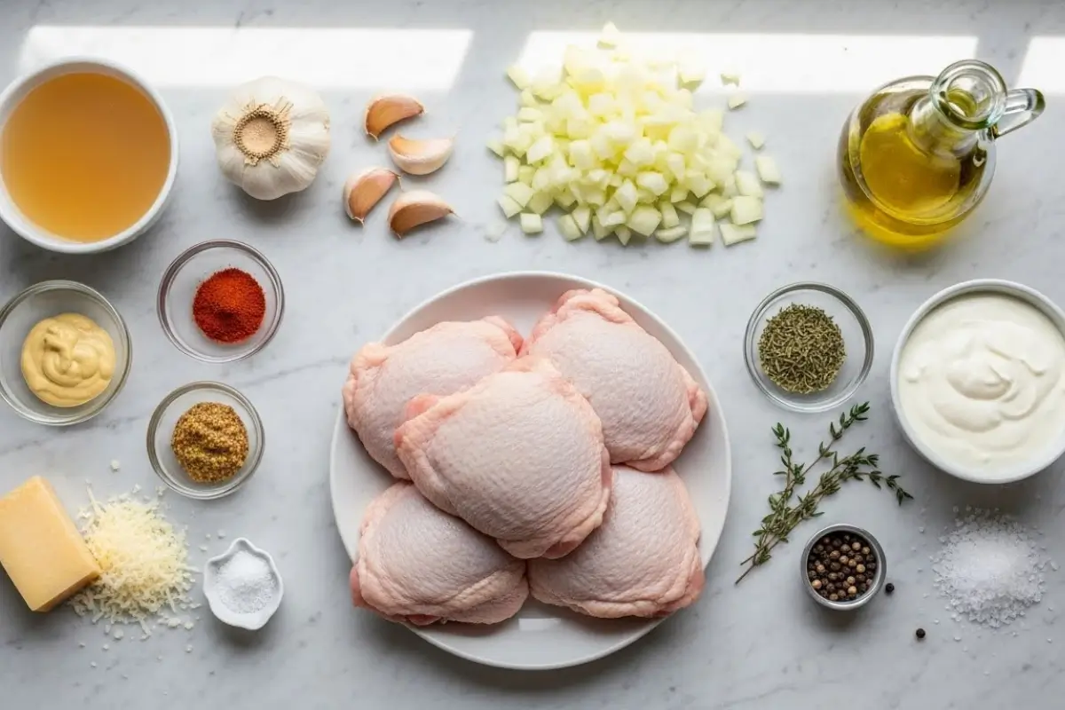 oven baked chicken thighs