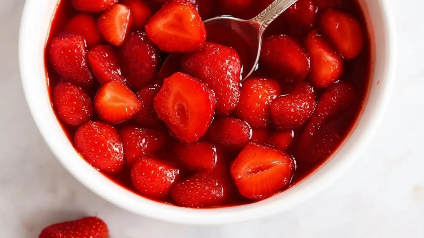 homemade strawberry sauce