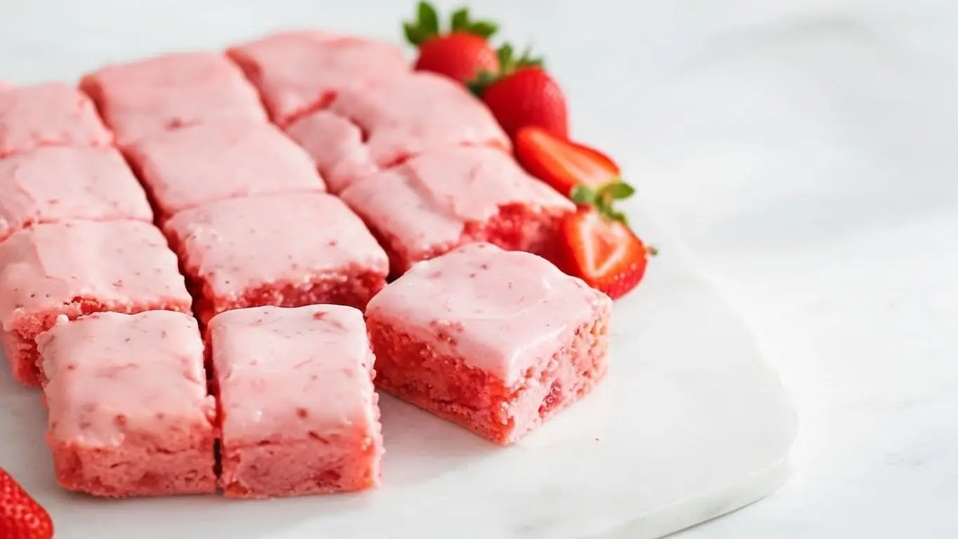 Strawberry Brownies Recipe