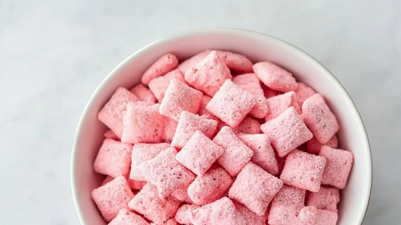 Strawberry Shortcake Puppy Chow