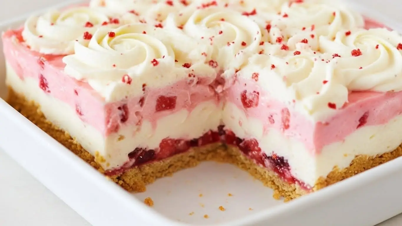 No-Bake Strawberry Delight