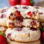 Strawberry Cheesecake Cookies