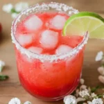 Refreshing Strawberry Lime Mocktail Margarita Recipe
