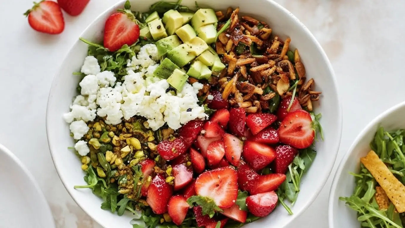Strawberry Crunch Salad