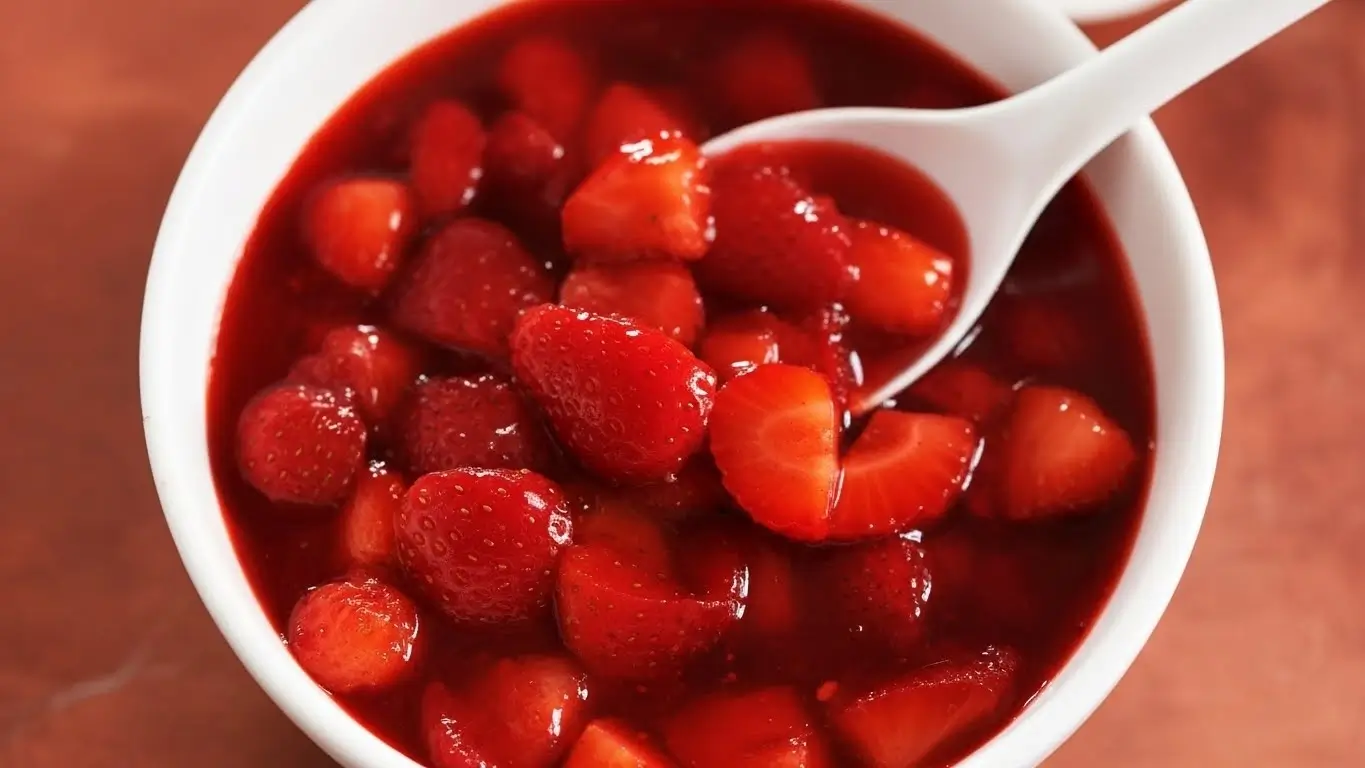 homemade strawberry sauce