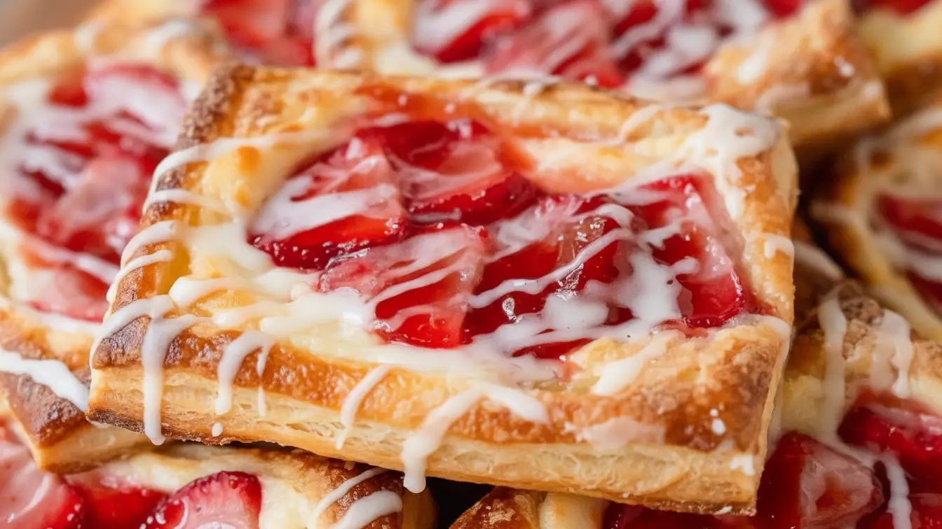 Easy Strawberry Danish Recipe