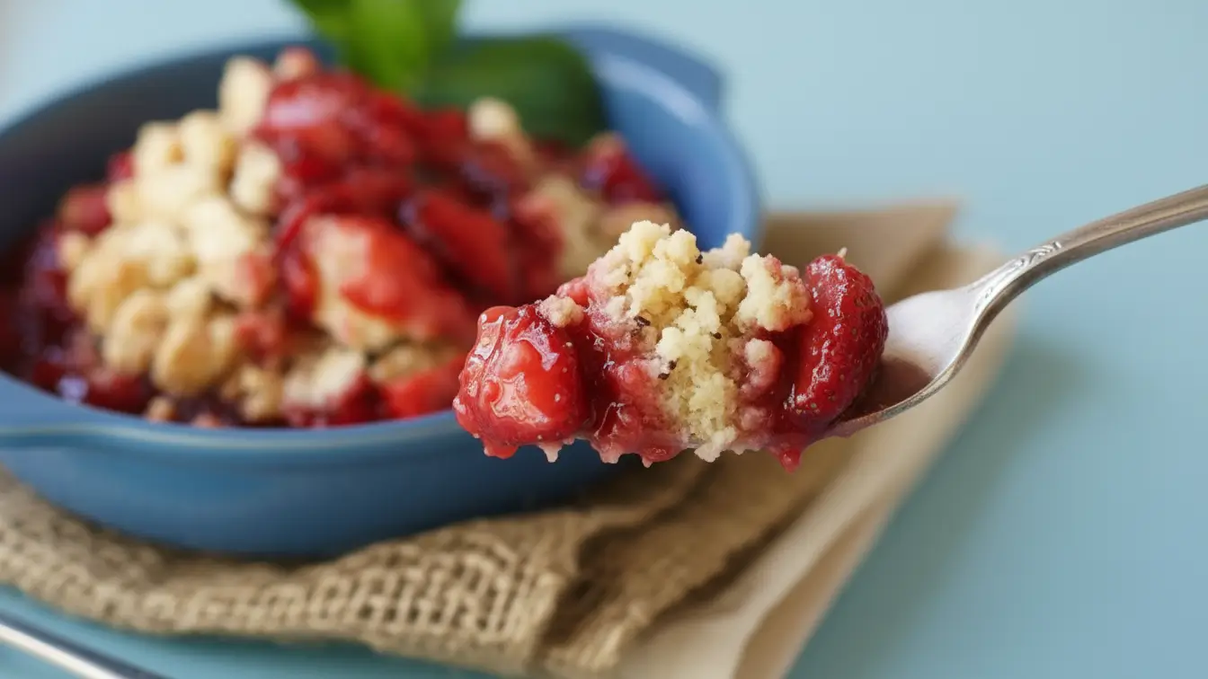 Strawberry Cobbler